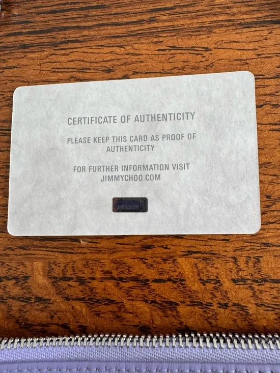 NWOT Jimmy Choo Mini Callie Tanzanite Nappa Leather Bag with Dust Bag - Picture 11 of 13